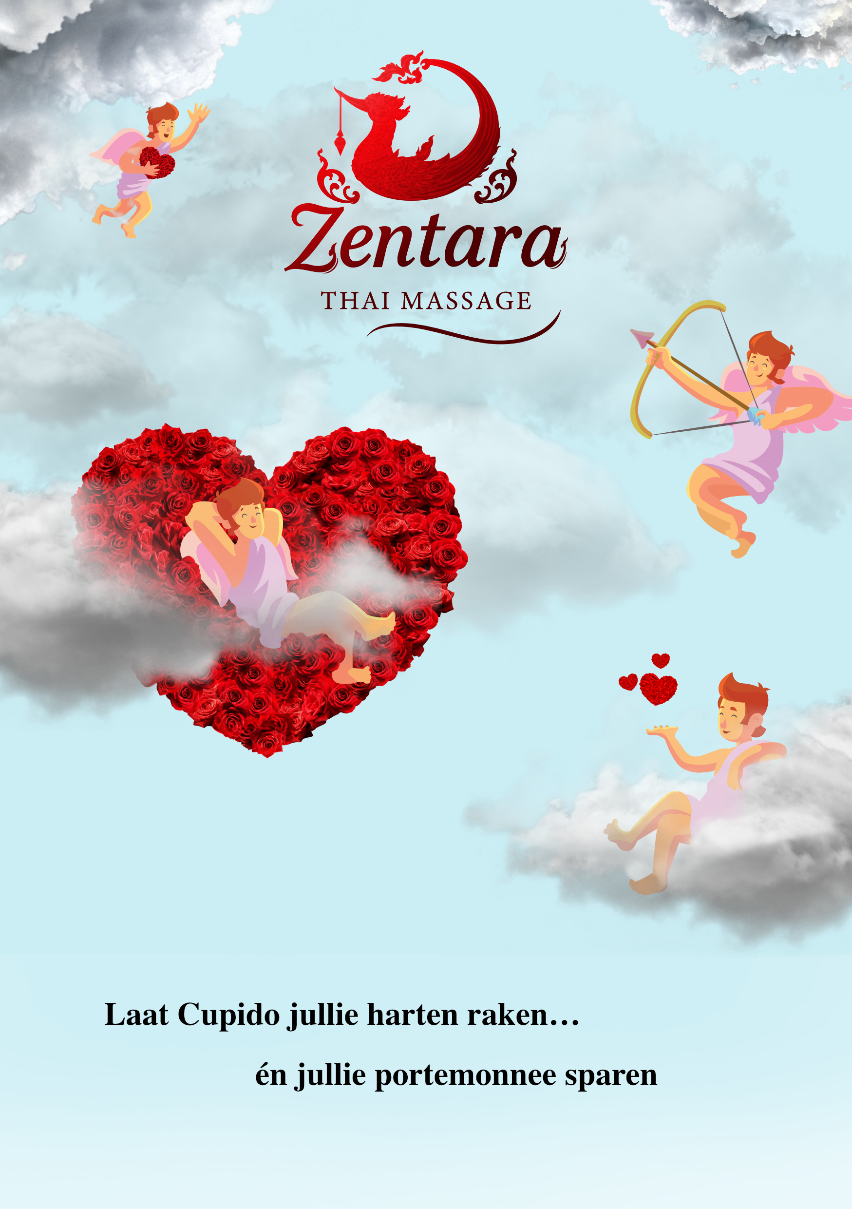 Valetijnsdag Actie bij Zentara Thai Massage